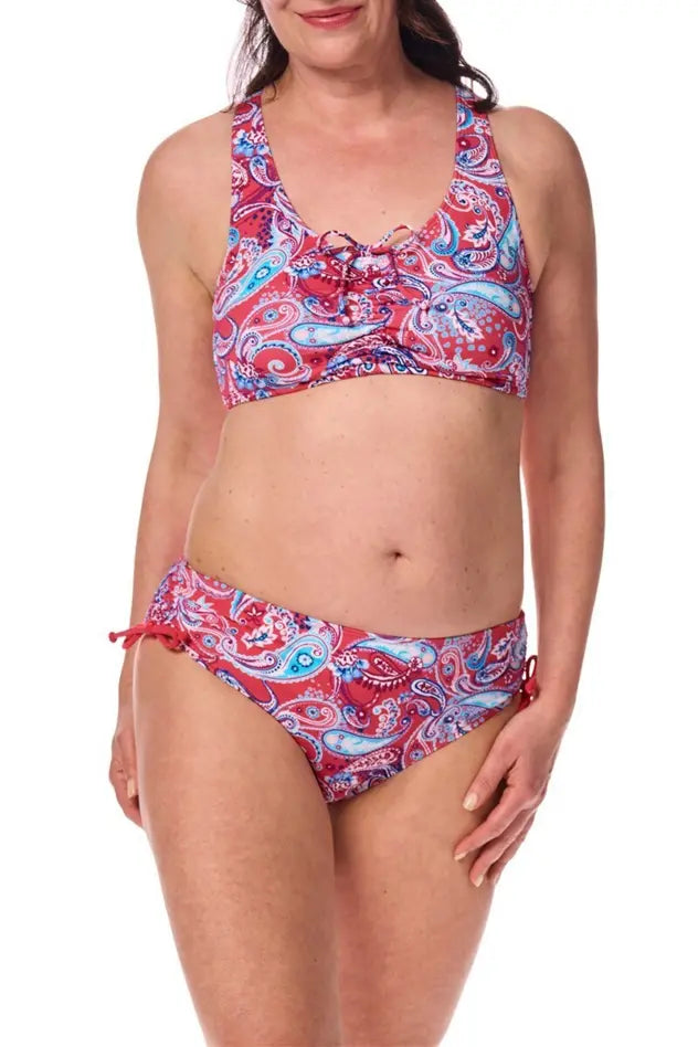 Barbados Soft Bikini Top - pink/multi
