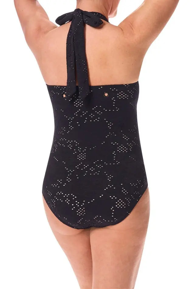 Makri One-Piece black/sand