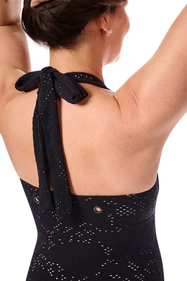 Makri One-Piece black/sand
