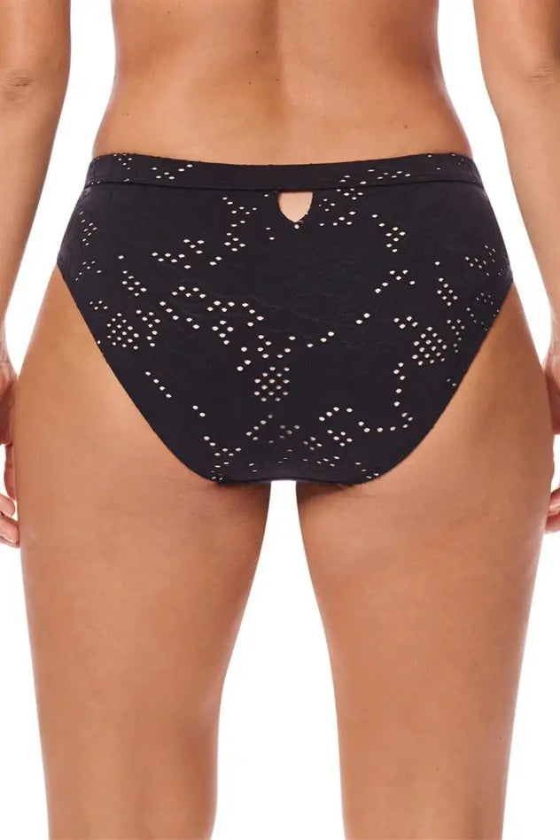 Makri Mid Waisted Panty black/sand