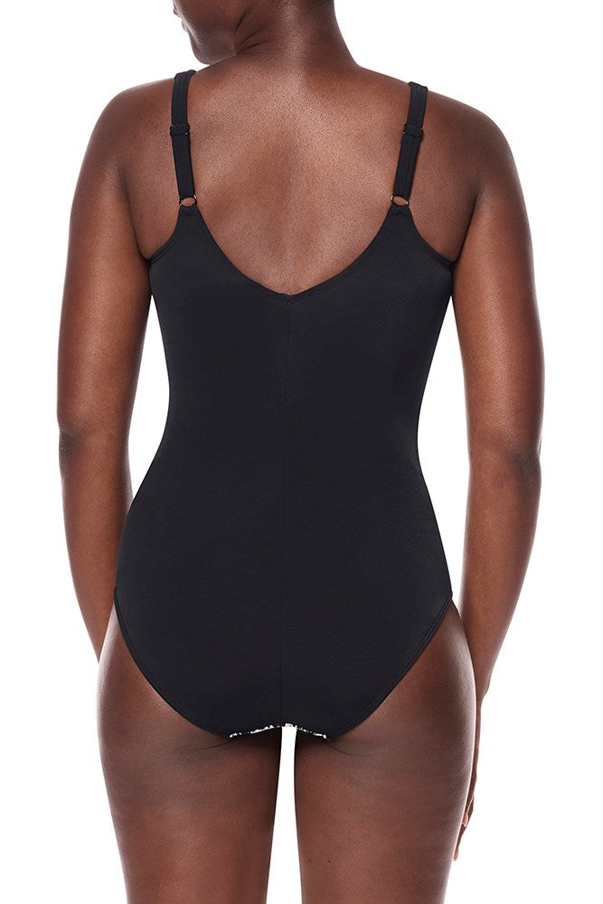 Salta Full Bodice - black/off-white