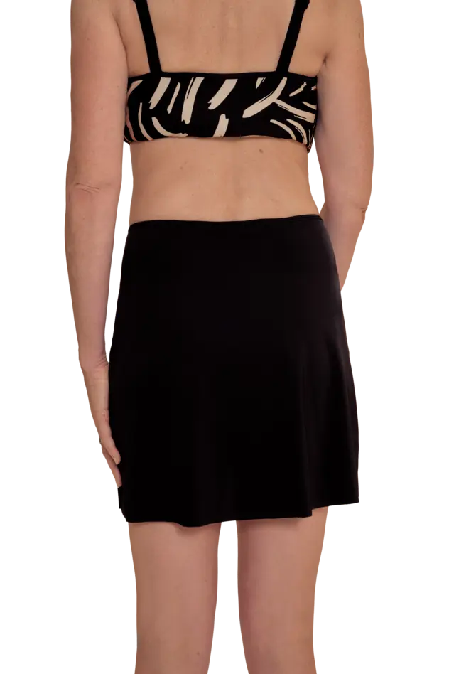 Turin Swim Skirt - black