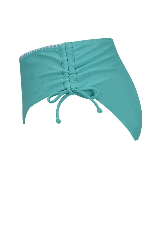 Salerno Mid Height Bottom - light jade/white