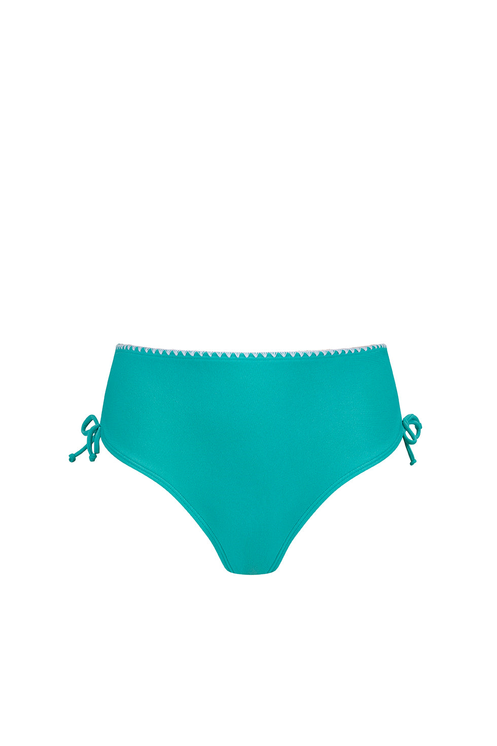 Salerno Mid Height Bottom - light jade/white