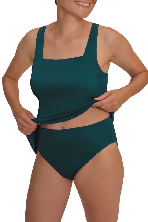 Treviso Tankini - deep emerald