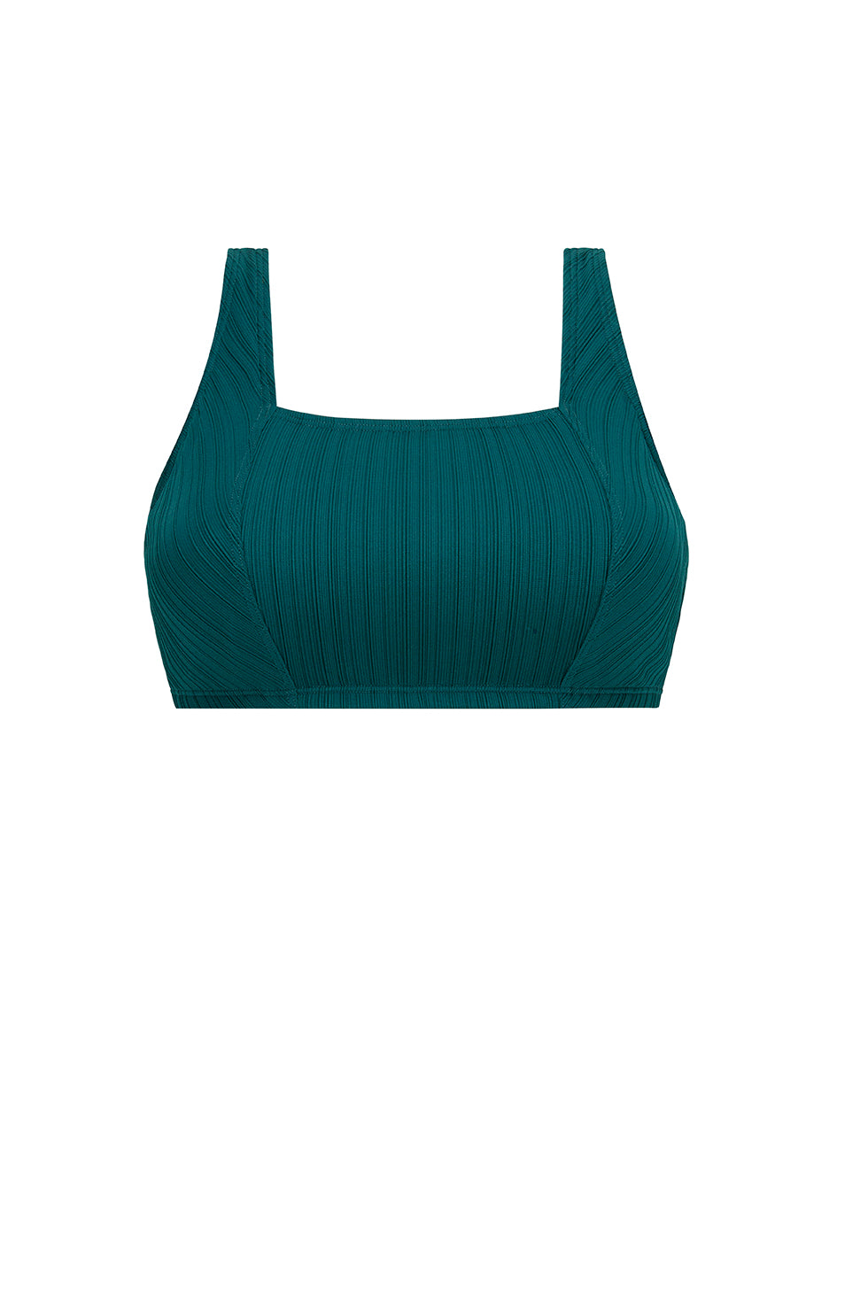 Treviso Soft Bikini Top - deep emerald