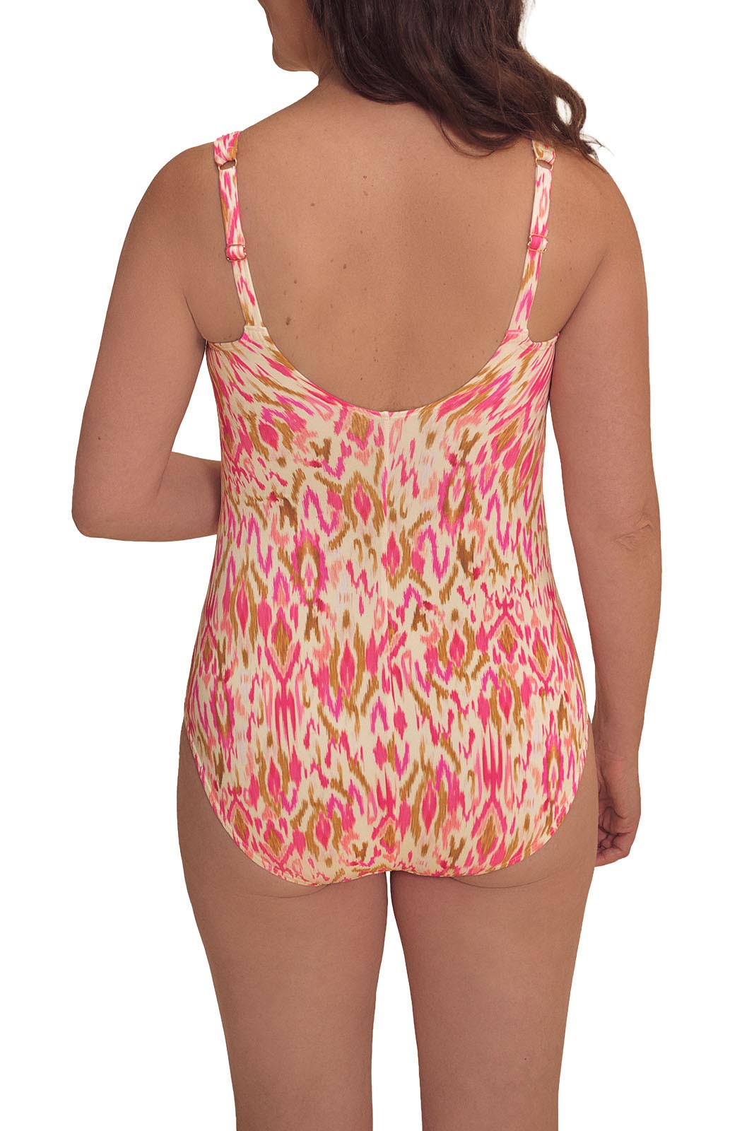 Istria Half Bodice - grapefruit/multi