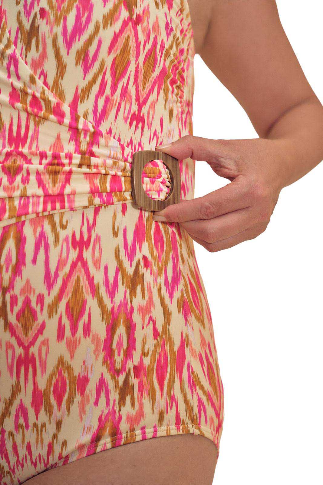 Istria Half Bodice - grapefruit/multi