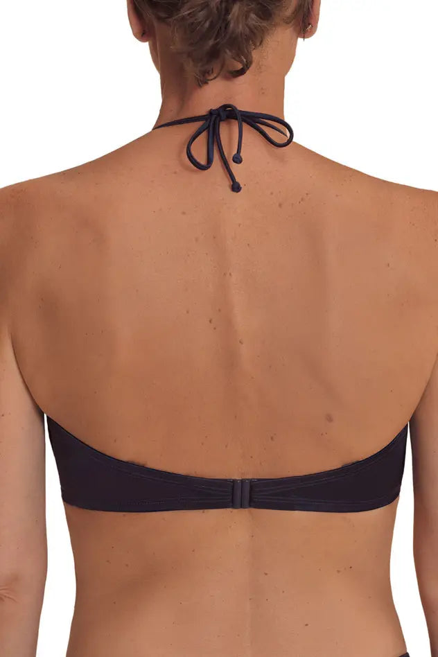 Lazio Soft Bikini Top - dark blue