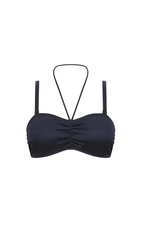 Lazio Soft Bikini Top - dark blue