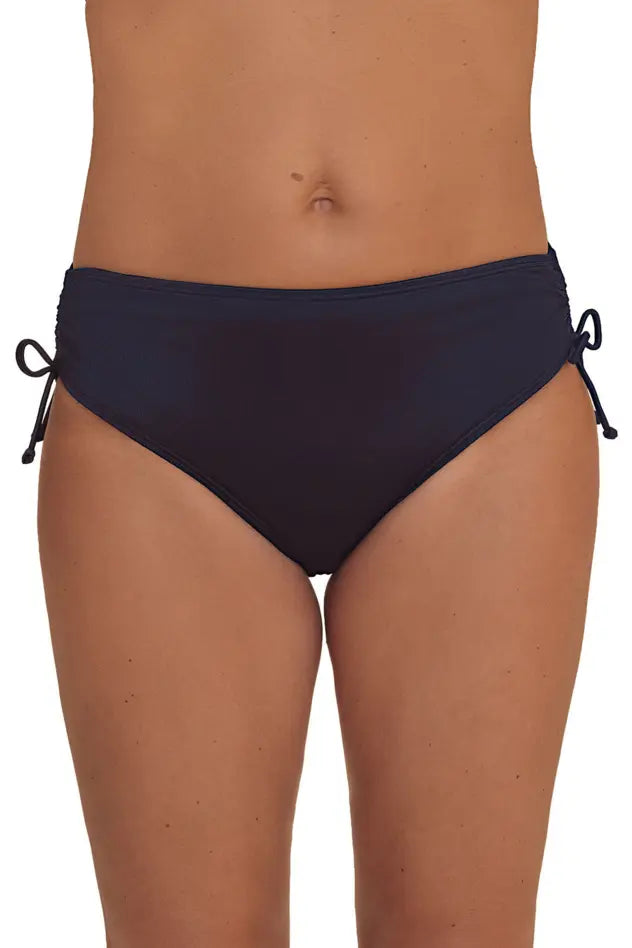Lazio Mid Waisted Panty - dark blue