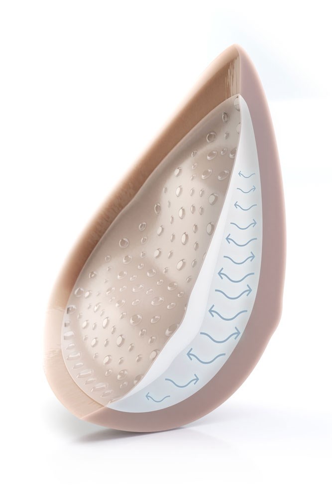 Adapt Air Contact Light 2SN Breast Form - ivory