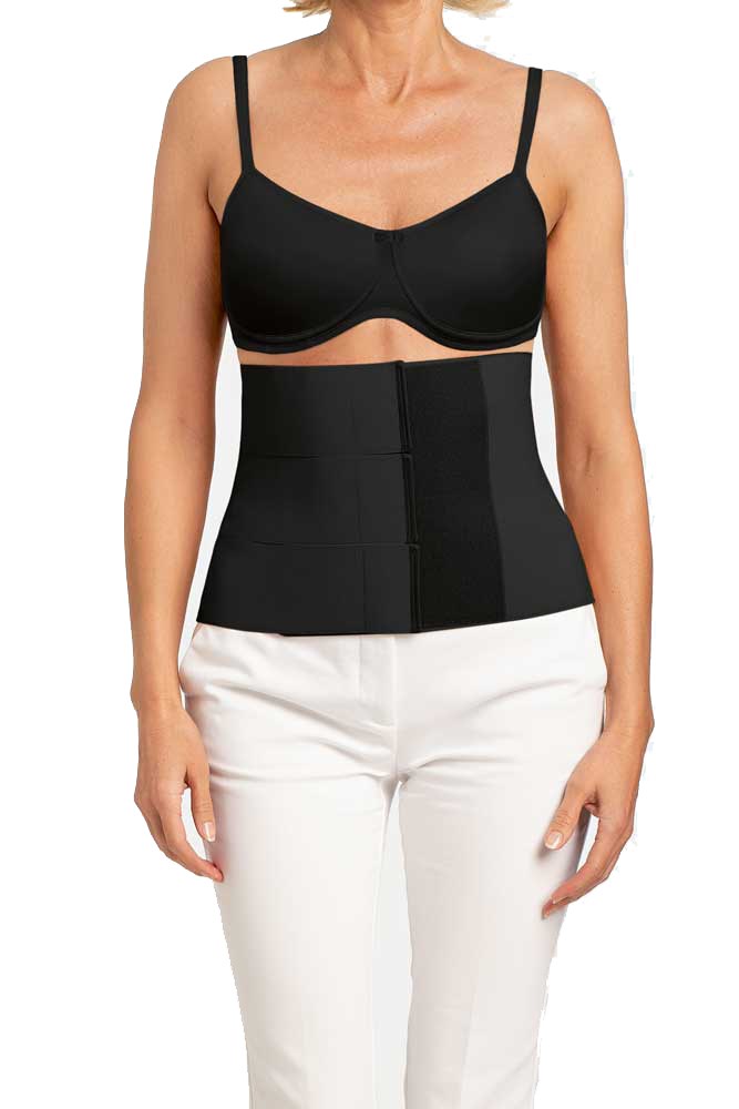 Belly Bandage Abdominal Compression Bandage - black