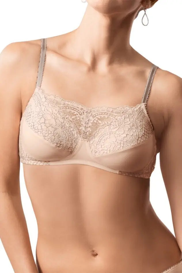 Alina Wire-Free Bra - light rose/ grey