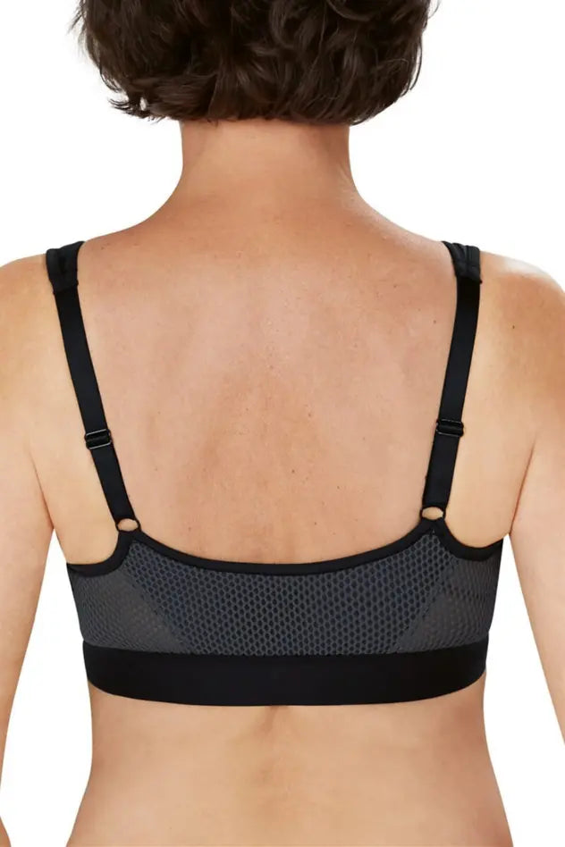 Ester Wire-Free Bra - black/grey