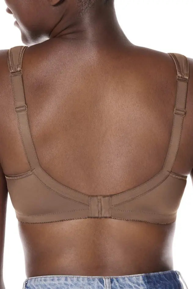 Isadora Wire-Free Bra - mocha