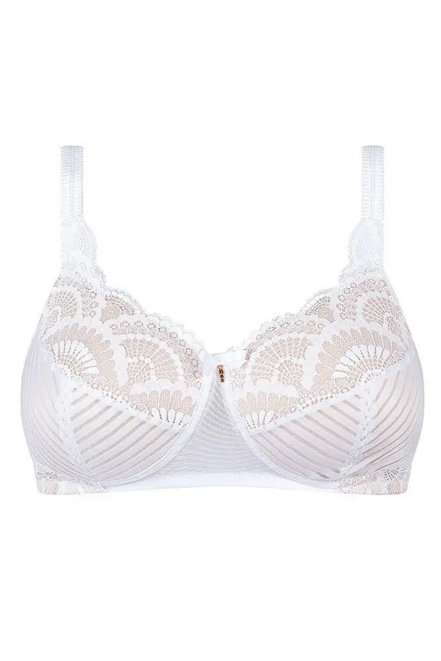 Karolina Padded Wire-Free Bra - white/light sand
