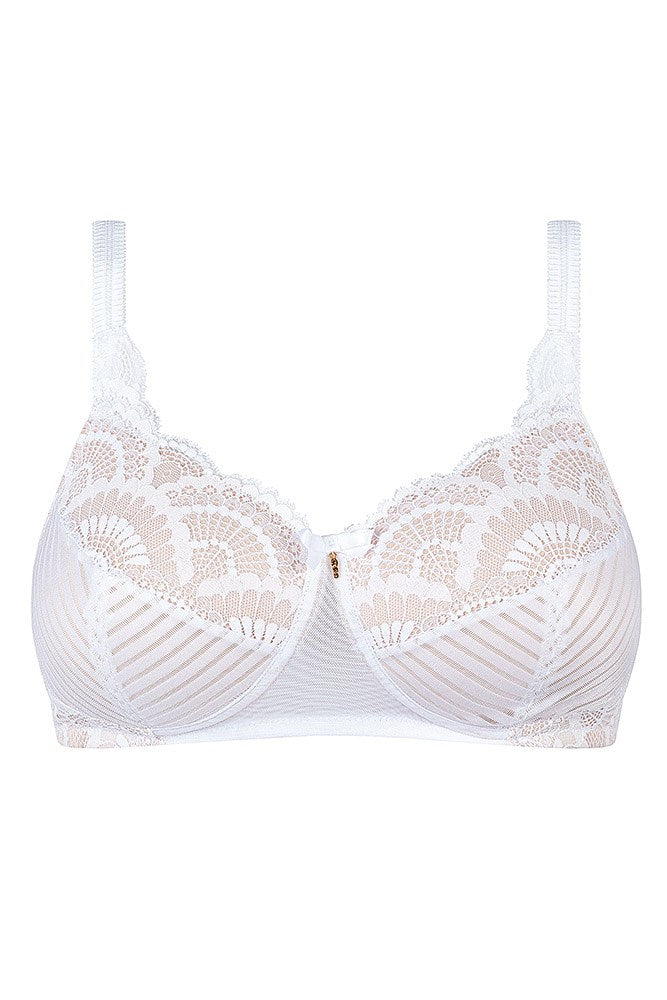 Karolina Padded Wire-Free Bra - white/light sand