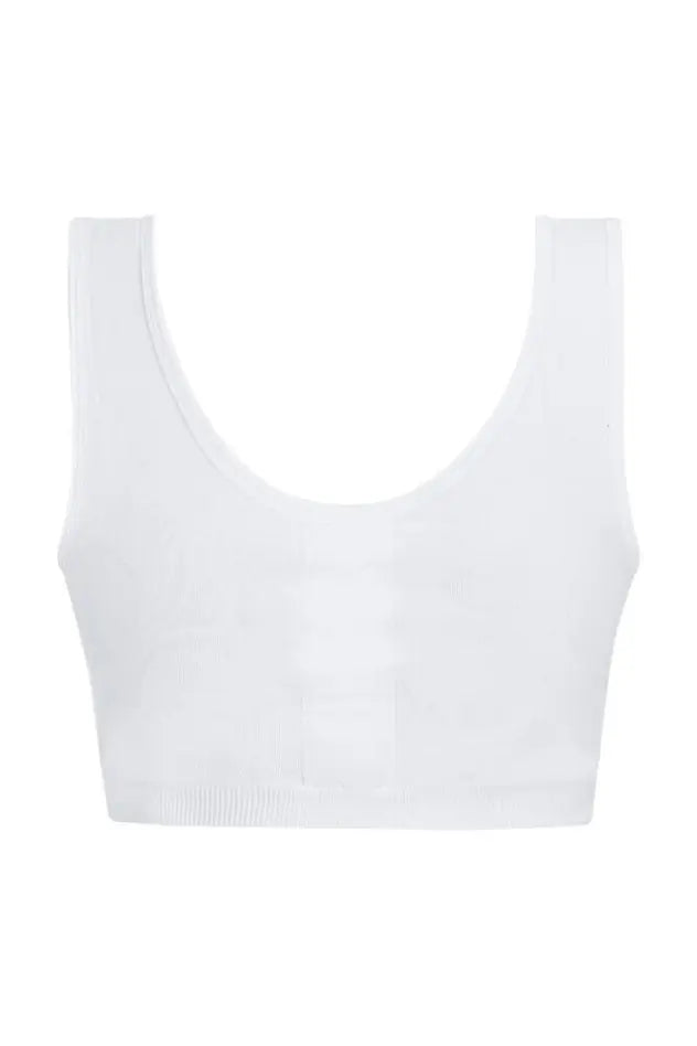 Leyla Post Surgery Bra - white