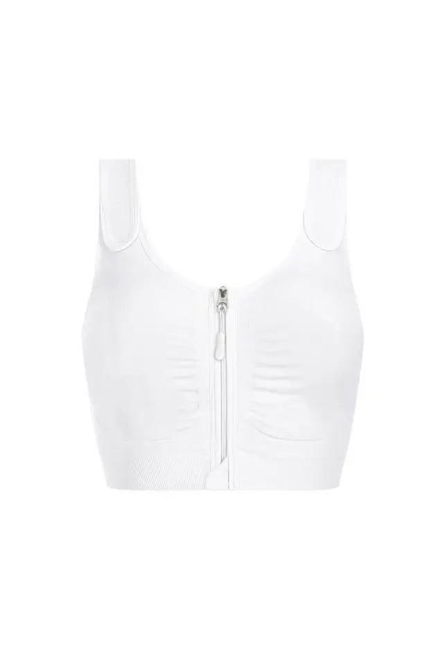 Leyla Post Surgery Bra - white