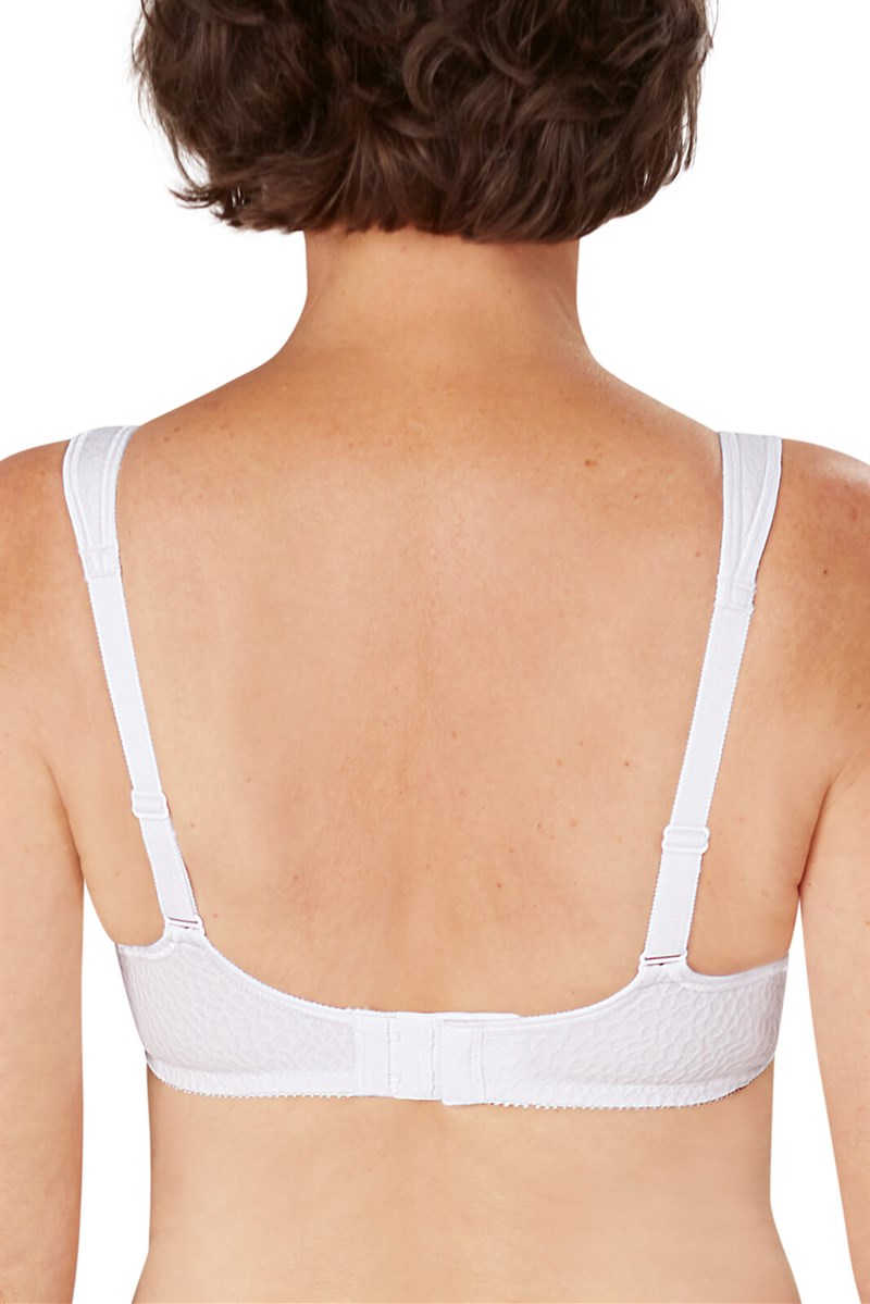 Mona Wire-Free Bra - white