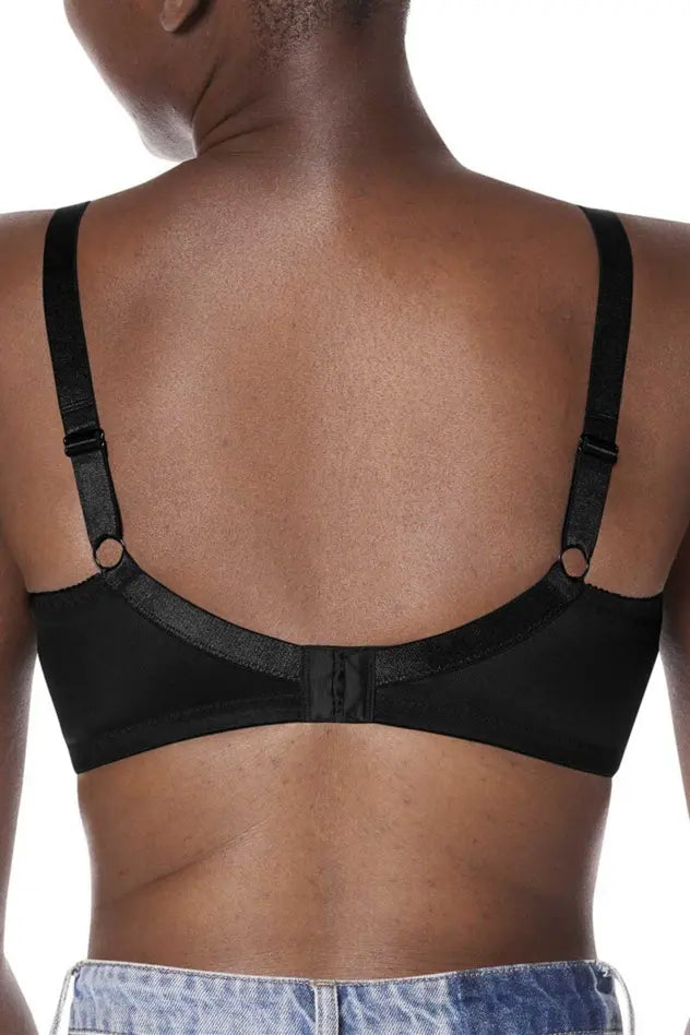 Nancy Wire-Free Bra - black