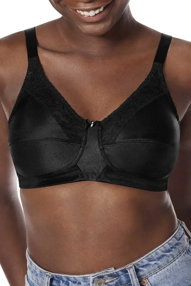 Nancy Wire-Free Bra - black