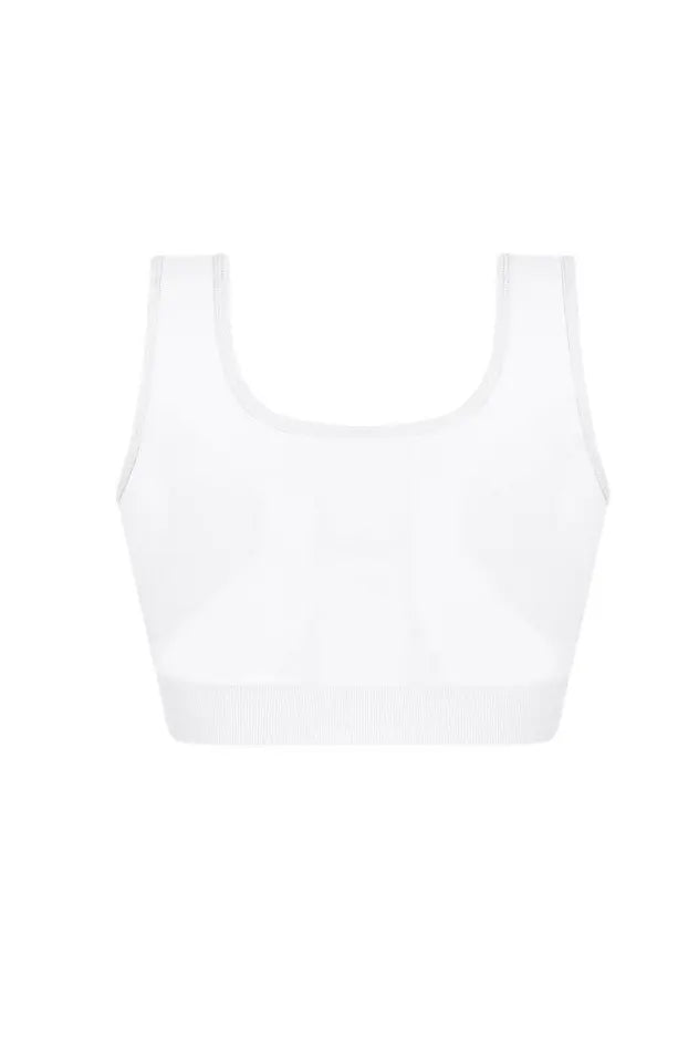 Pamela Post Surgery Bra - white