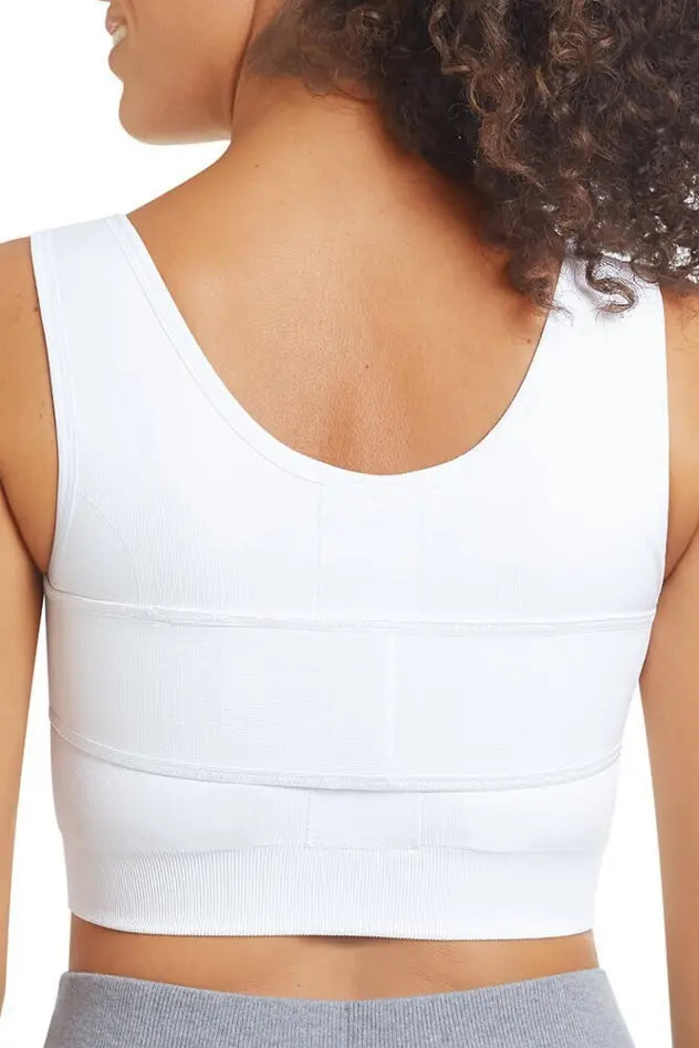 Pamela Post Surgery Bra - white