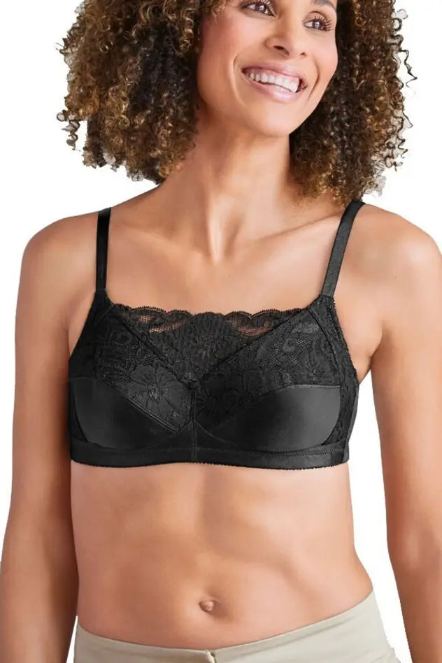 Isabel Wire-Free Bra - black