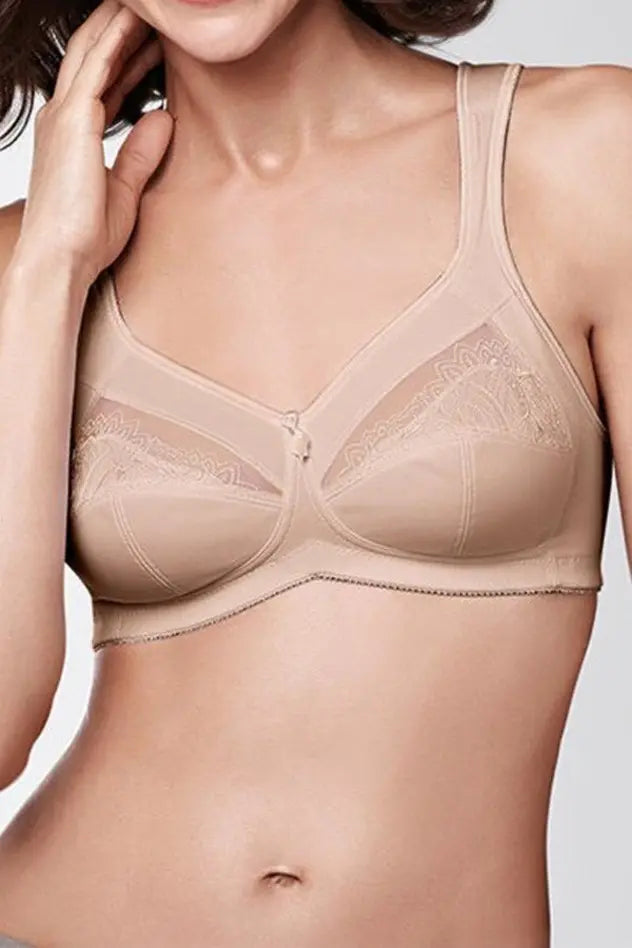 Isadora Wire-Free Bra - sand
