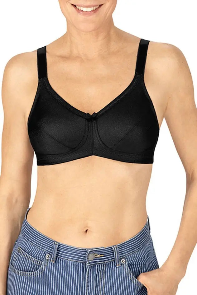 Rita Wire-Free Bra - black