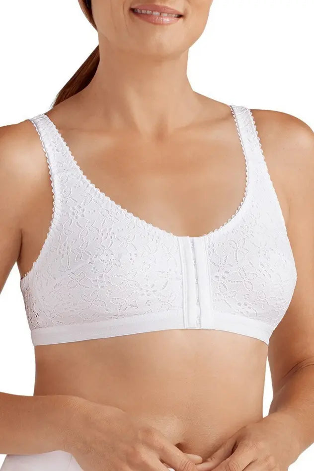 Sandra Wire-Free Bra - white