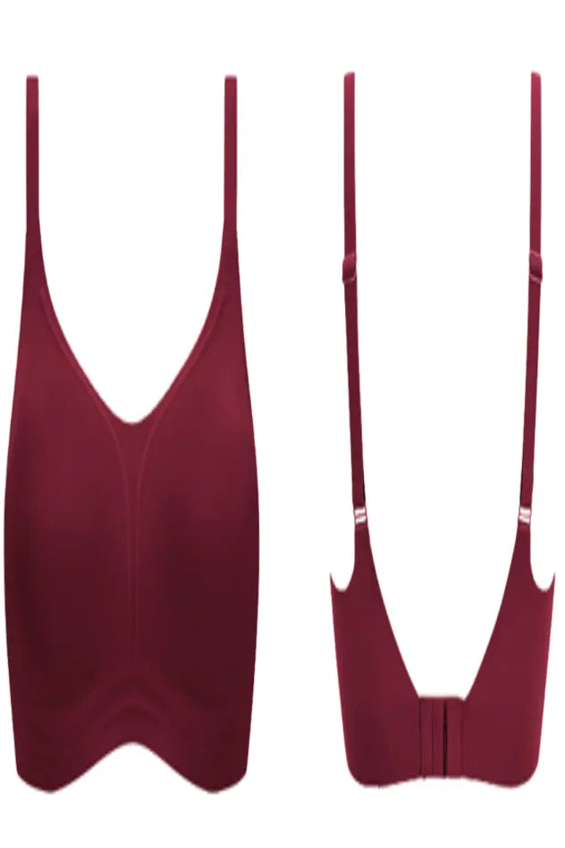 amoena Wave® pure Wire-Free Bra - ruby red